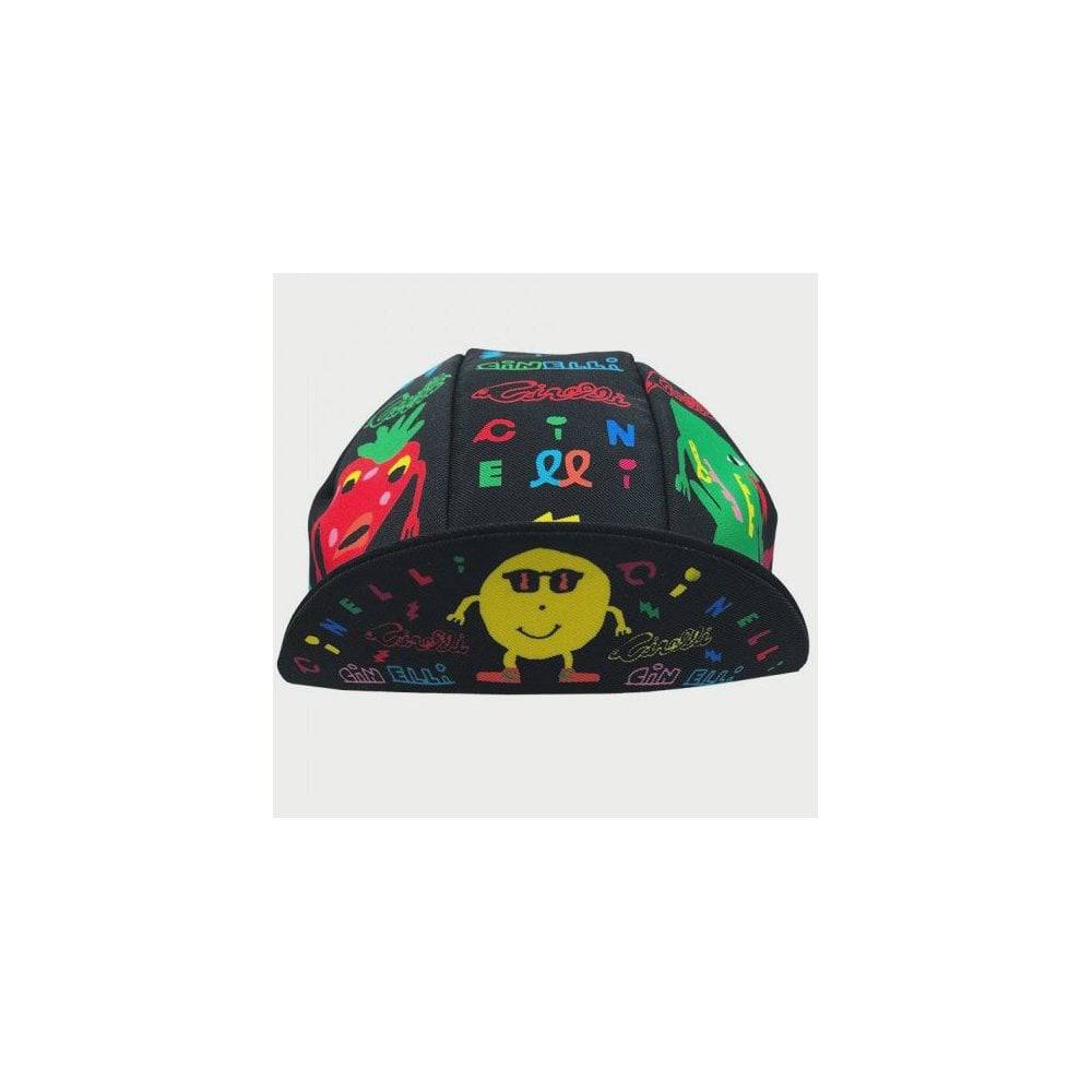 Cinelli Sammy Binkow Stay Cool cycling cap, unisex Italian-designed headwear with breathable fabric and stylish look.