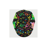 Cinelli Louie Cordero Lolobuko cap, artistic cycling and casual headwear in vibrant fabric, featuring unique design details.