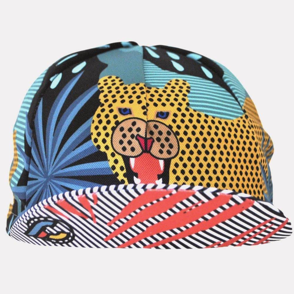 Cinelli Ana Benaroya Heart Cap, limited edition artist-designed headwear made in Italy, featuring a colorful heart motif.