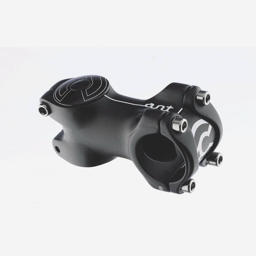 Cinelli Ant bike stem, 60mm adjustable angle fixed-gear urban bike component, matte black finish, for cycling enthusiasts.