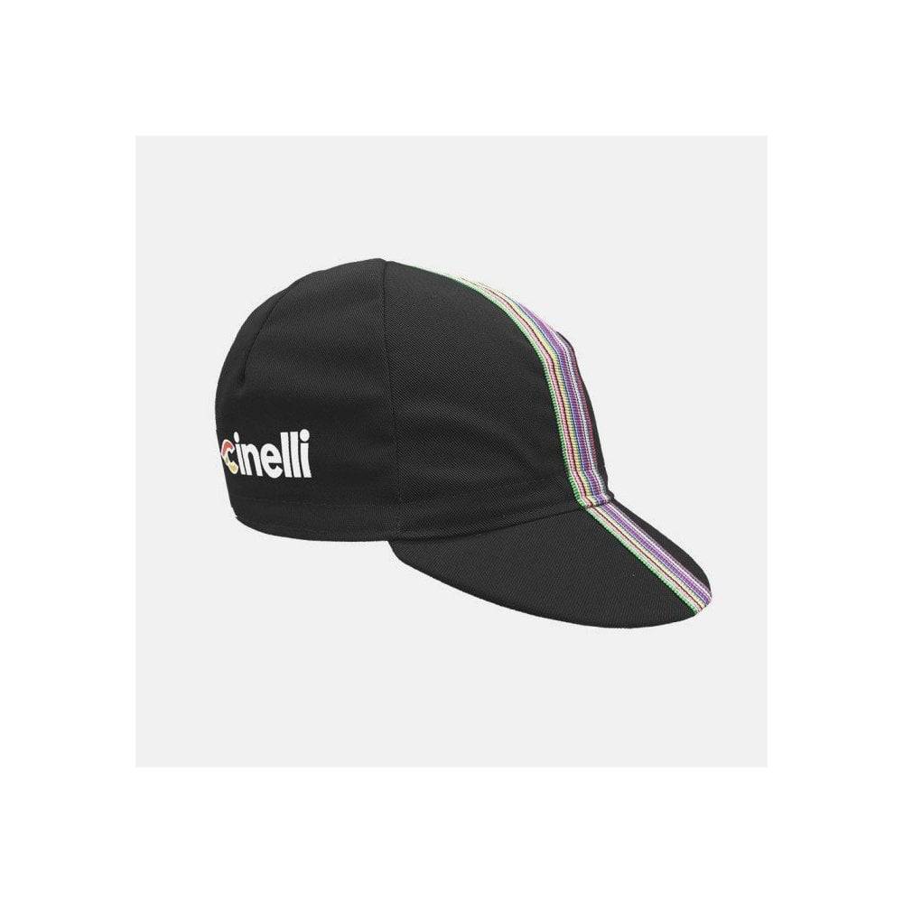 Cinelli Ciao Cap Italian cycling cap, breathable unisex headwear with sun protection, classic design for cycling enthusiasts.