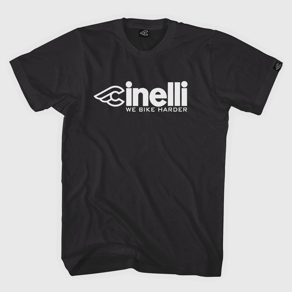 Cinelli Black T-Shirt Jersey