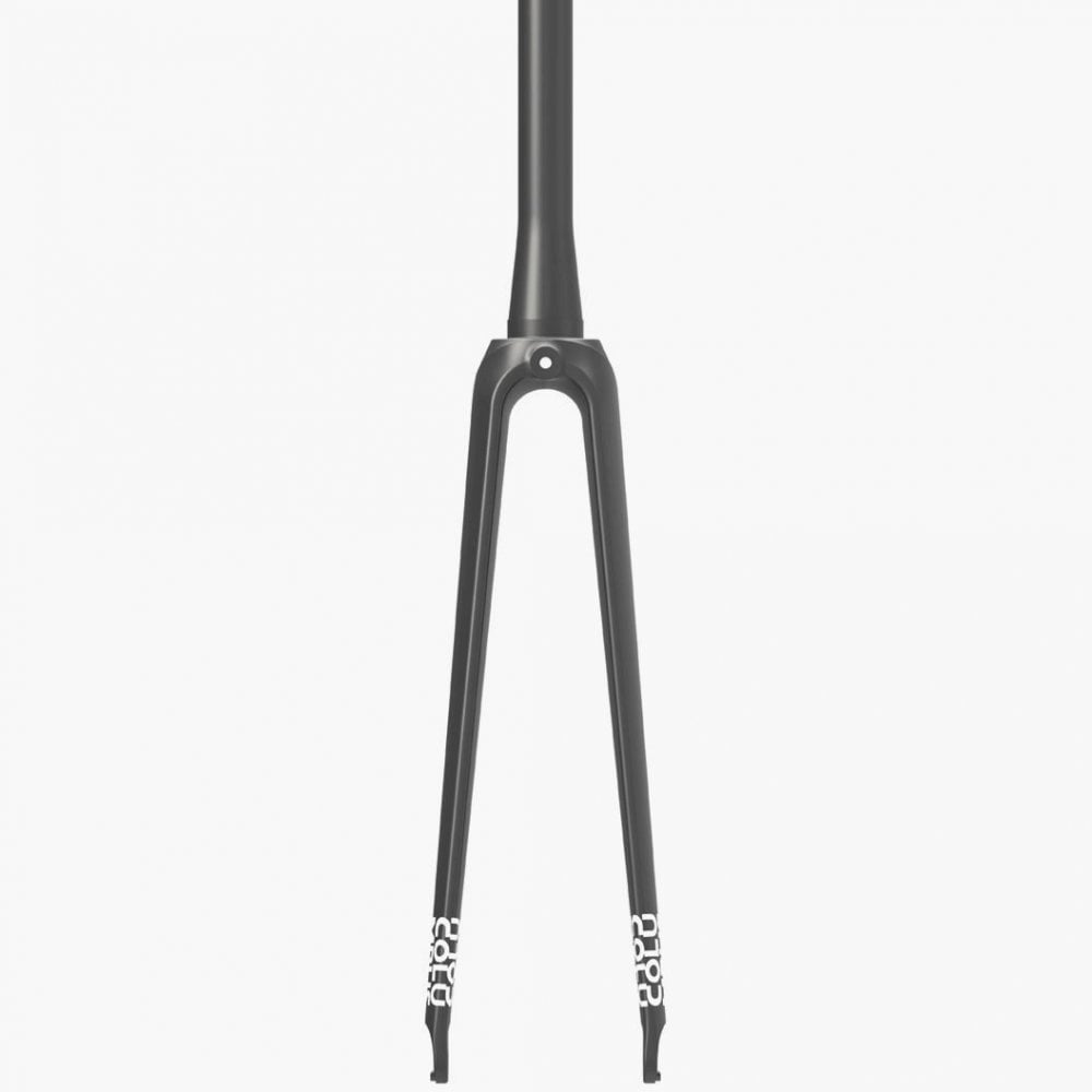 Columbus Futura 1 1/2-inch tapered caliper forks with 45mm and 50mm rake options, bike components for road or touring bikes.