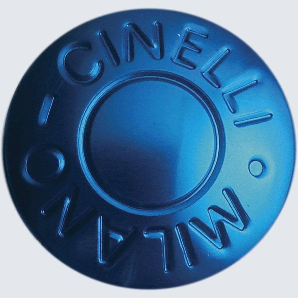 Cinelli Milano alloy bar end plugs for road bike handlebars, durable caps for finishing handlebar tape on racing bikes.