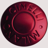 Cinelli Milano alloy bar end plugs for road bike handlebars, durable component caps for handlebar end protection.