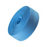 Bontrager Gel Cork Handlebar Tape with gel cushioning and reflective bar end plugs attached to a bicycle handlebar.