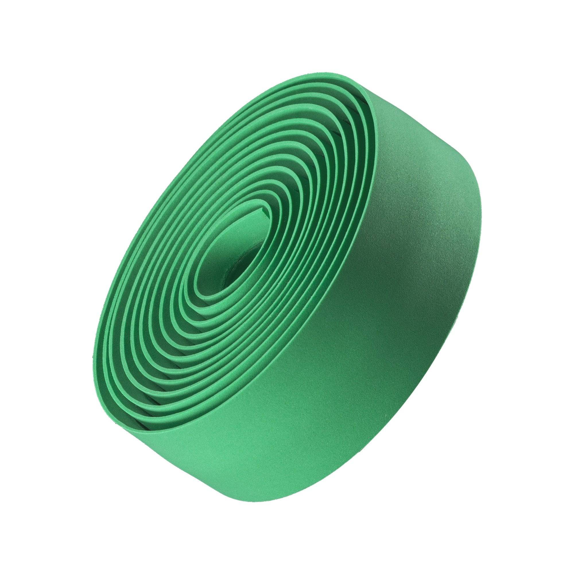 Bontrager Gel Cork Handlebar Tape with gel cushioning and reflective bar end plugs for comfortable cycling grips.