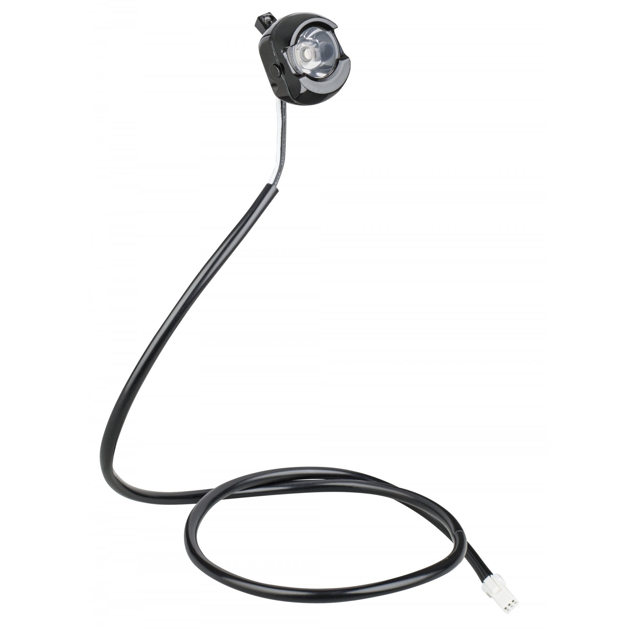 Trek CrossRip+ bike headlight and wire harness replacement components for bike lighting system.