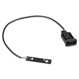 Trek Crossrip+ rear light rack mount and wire harness spare components for bicycle lighting system.