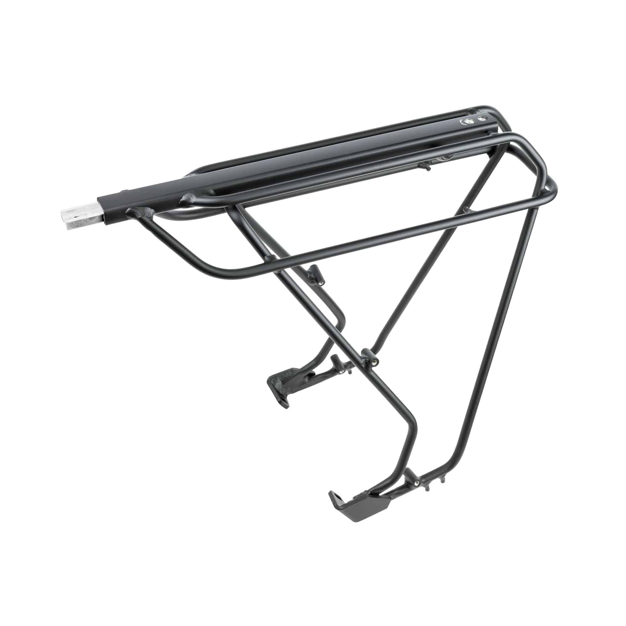 Trek CrossRip+ rear rack replacement part with durable anodized black finish, designed for bike components and accessories.