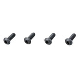 Black Trek e-MTB motor armor hardware with M5 x 16mm fasteners, durable and corrosion-resistant components for electric mountain bikes.