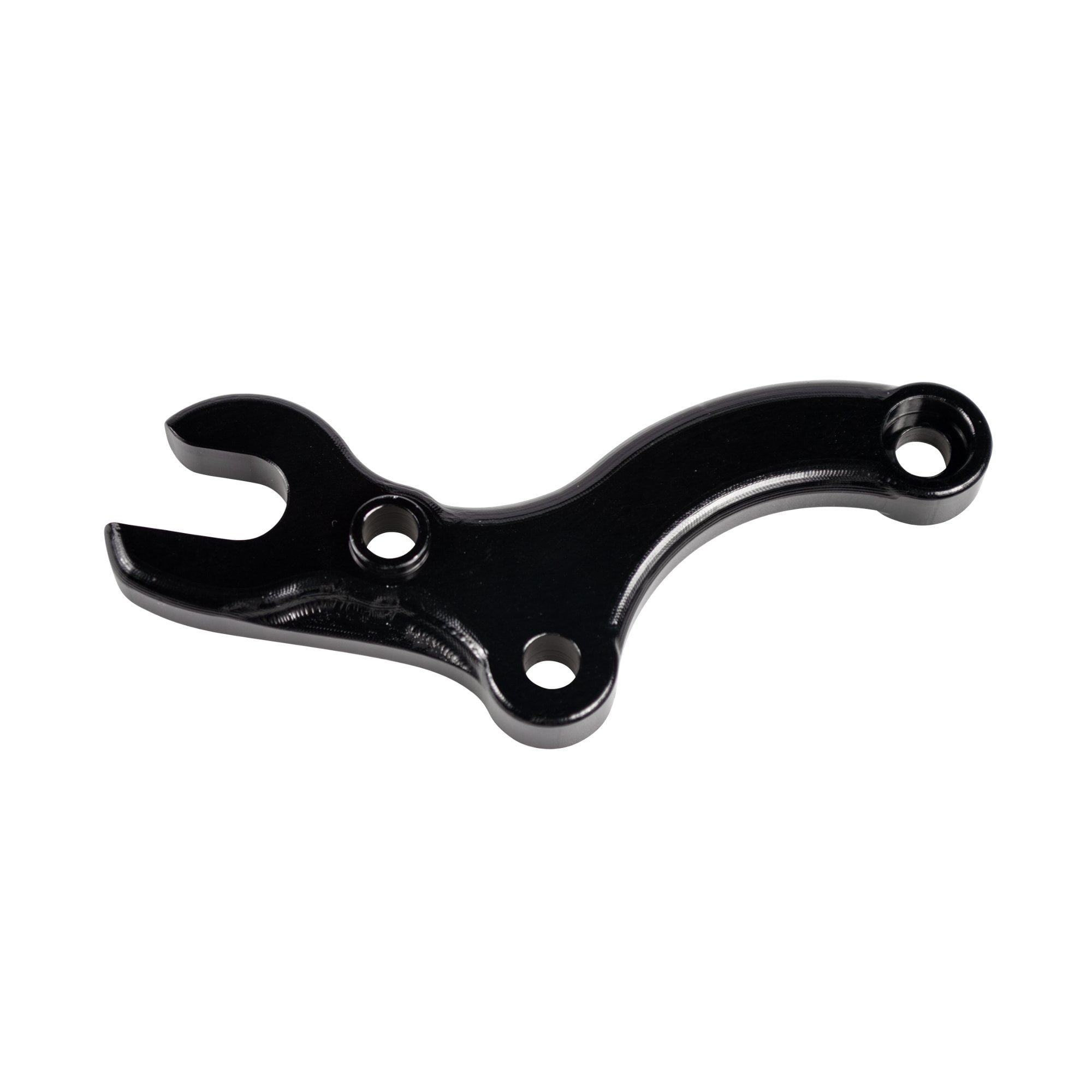 Trek 2016 Fuel Ex 29 carbon chainstay replacement component for mountain bike, spare part accessory with black finish.