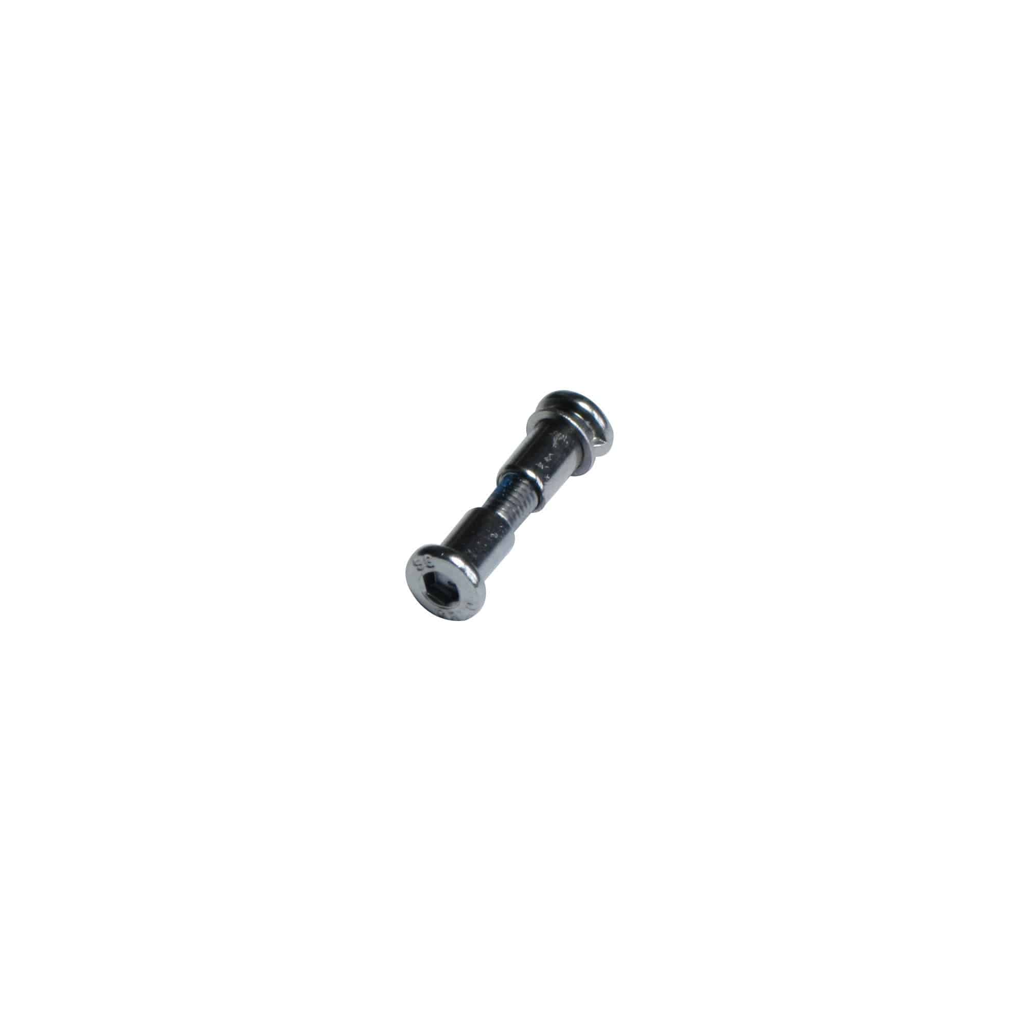 Trek pedal trailer hinge bolt and nut set, replacement bicycle components, compatible with Trek trailer accessories.