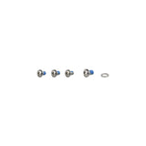 Silver Trek Powerfly front fender hardware for bicycle, durable replacement component, one size fits Trek e-bike models.