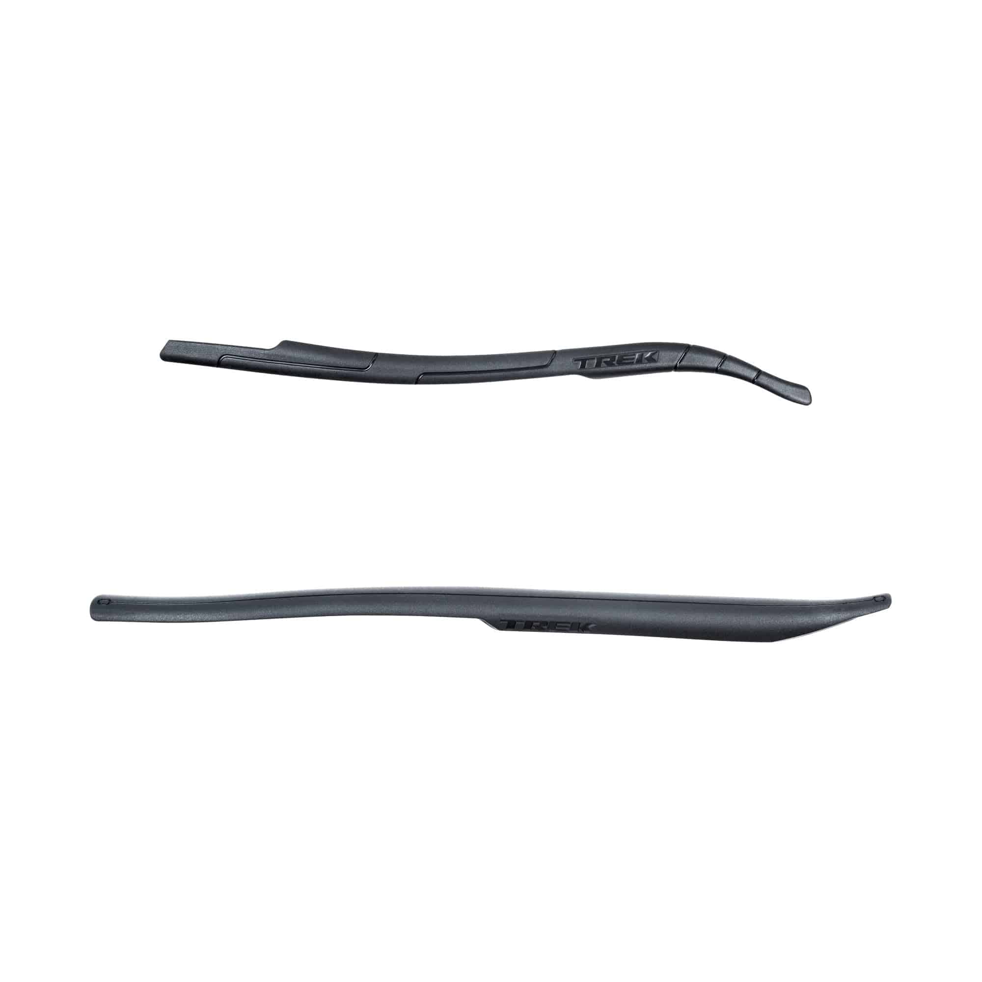 Trek Powerfly+ FS 27.5 chainstay armor kit for frame protection, shown on bicycle component with black protective material.