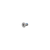 Silver Trek Road M3 x 0.5 x 7mm countersunk head bolt for bike components, shown in close-up with threading and smooth head.