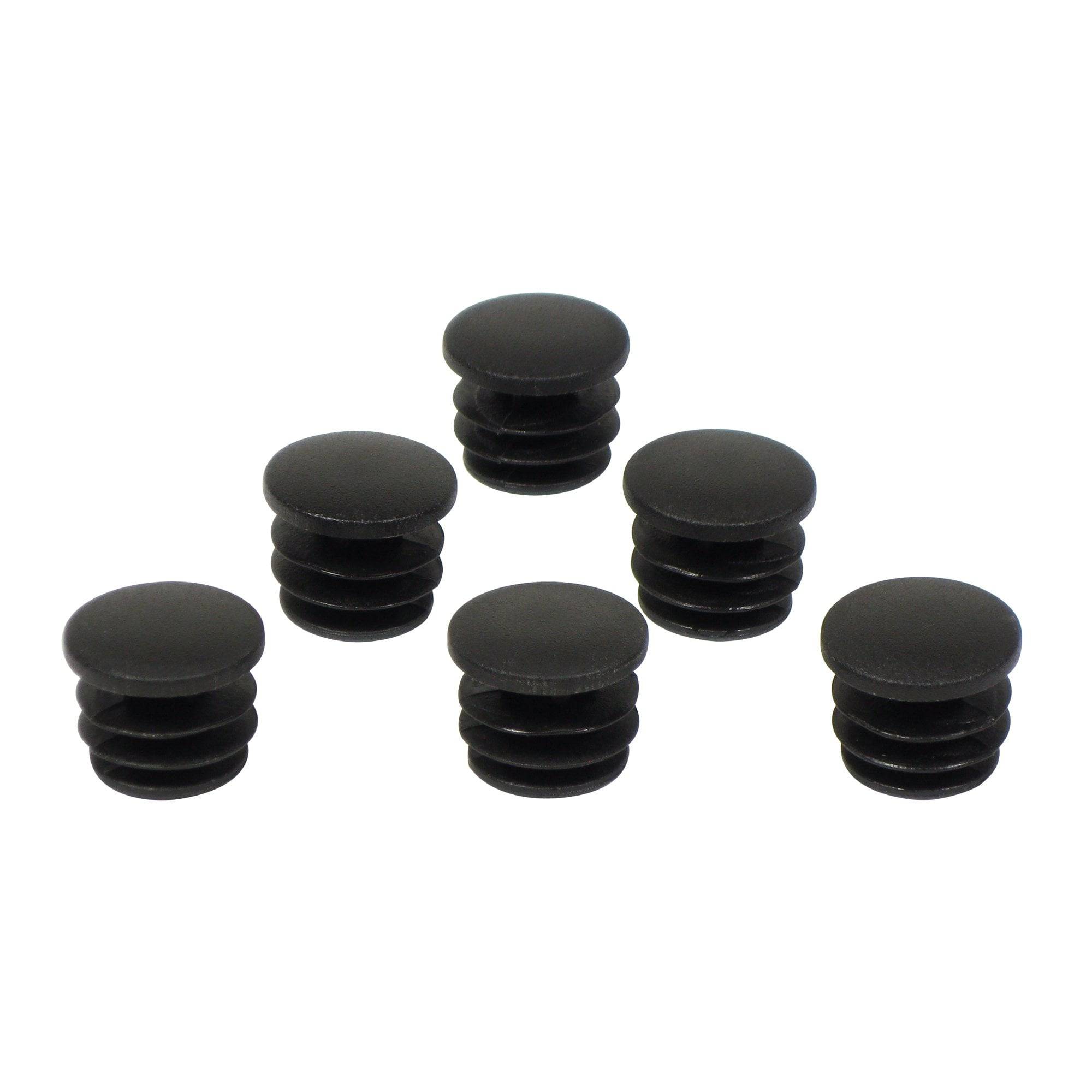 Trek Speed Concept RXL handlebar end plugs, replacement components, in black with Trek branding, for bike upgrade or repair.
