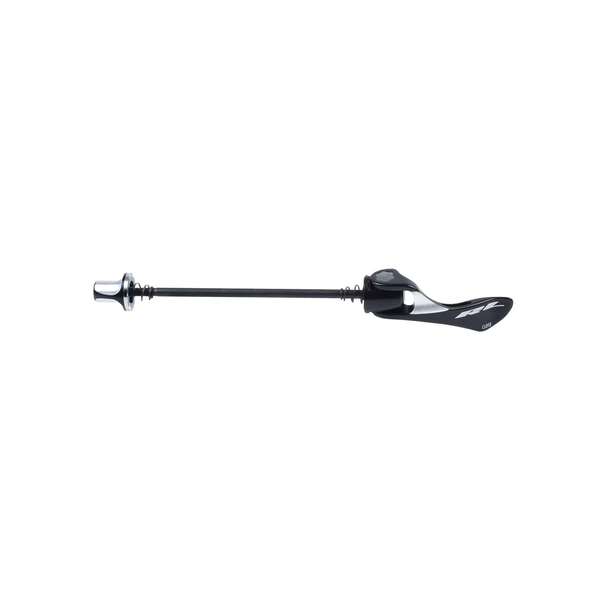 Bontrager Race Lite internal cam skewer hub component for cycling bikes, showing the metal skewer part with branding details.