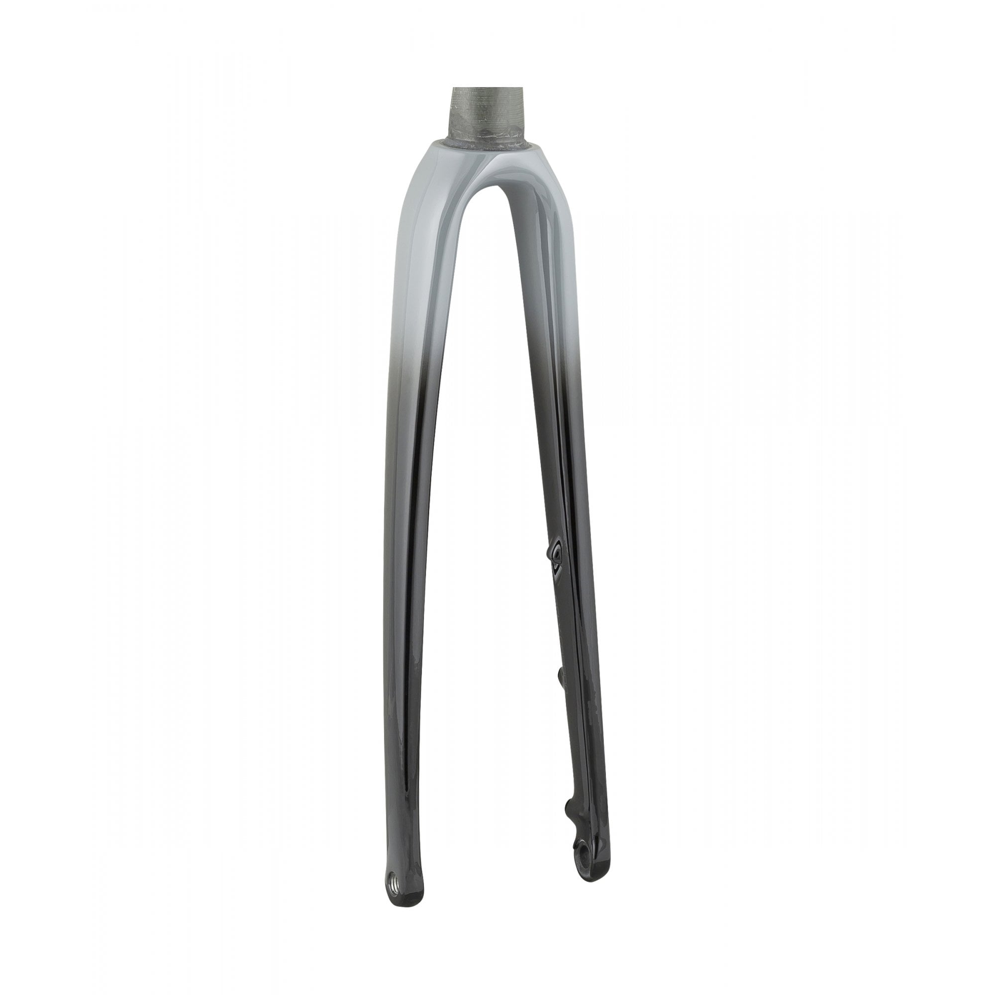 Trek Emonda ALR 5 road bike replacement forks in black with silver accents, designed for 700C wheel compatibility.