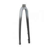 Trek Emonda ALR 5 road bike replacement forks in black with silver accents, designed for 700C wheel compatibility.