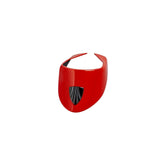 Trek Domane SLR 7 spare brow cover in glossy quicksilver, a protective component for the bicycle frame.