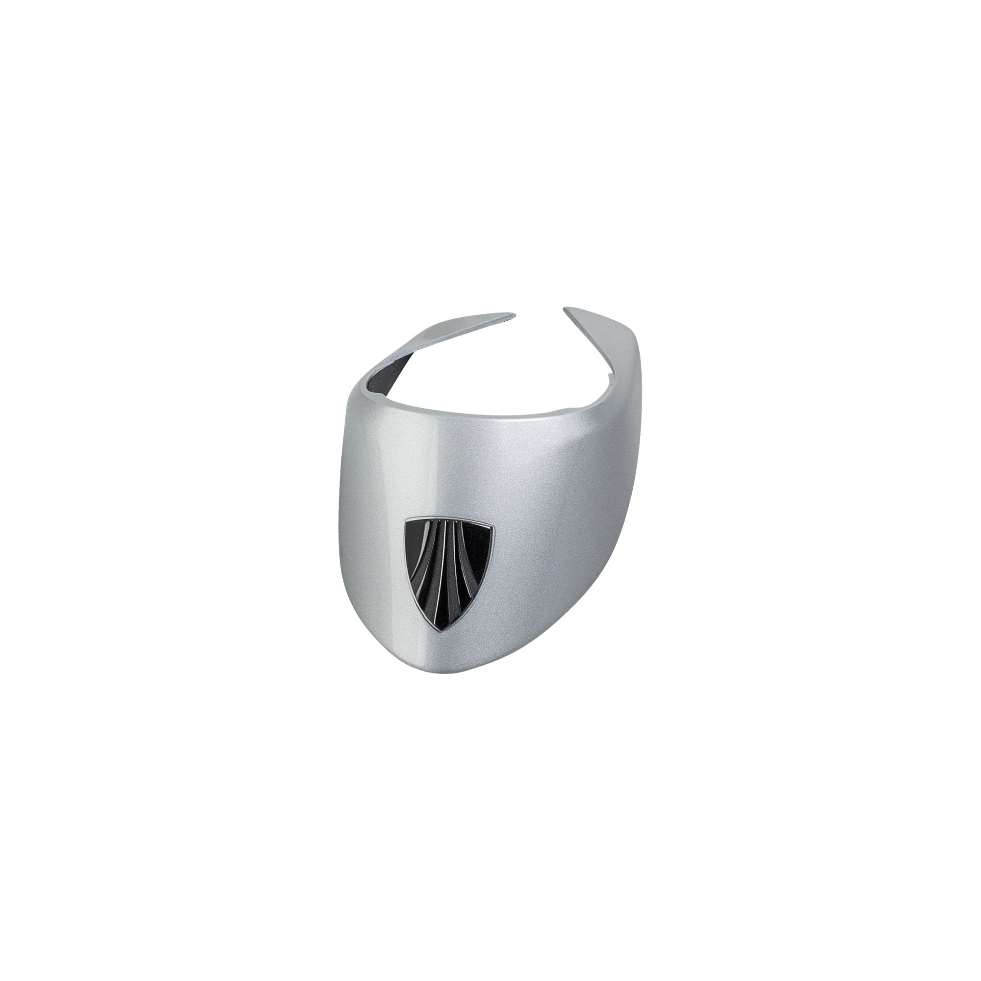 Trek Domane SLR 7 spare gloss Quicksilver brow cover for bike frame component, showing close-up of the protective part.