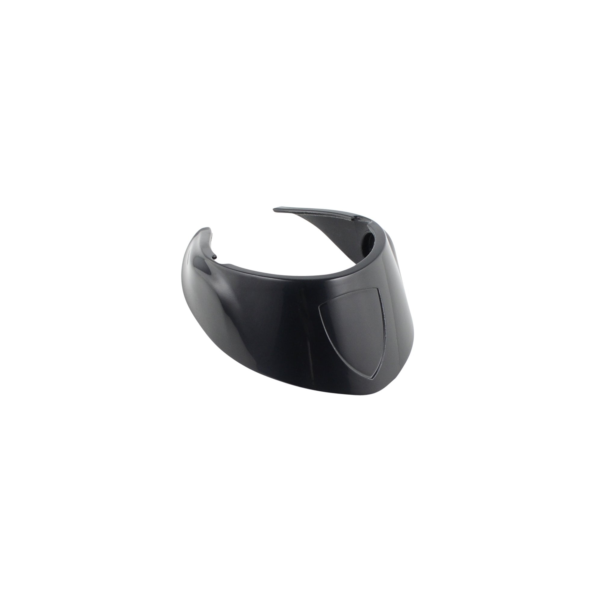Trek Domane SLR IsoSpeed front cover in matte black, spare replacement component for bike frame IsoSpeed system.
