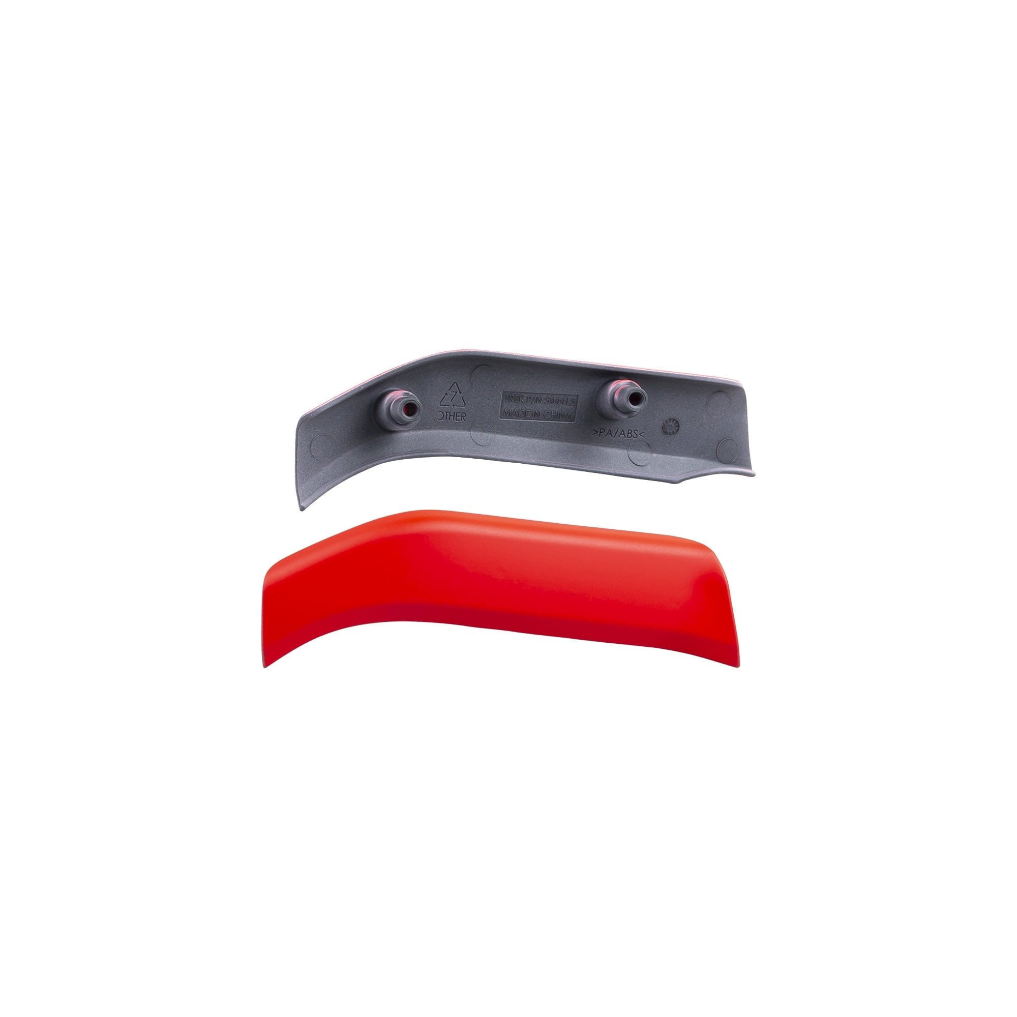 Trek Powerfly 27.5+ top motor cover spare part for 2018 HT, FS, and LT models, shown on a bicycle component.