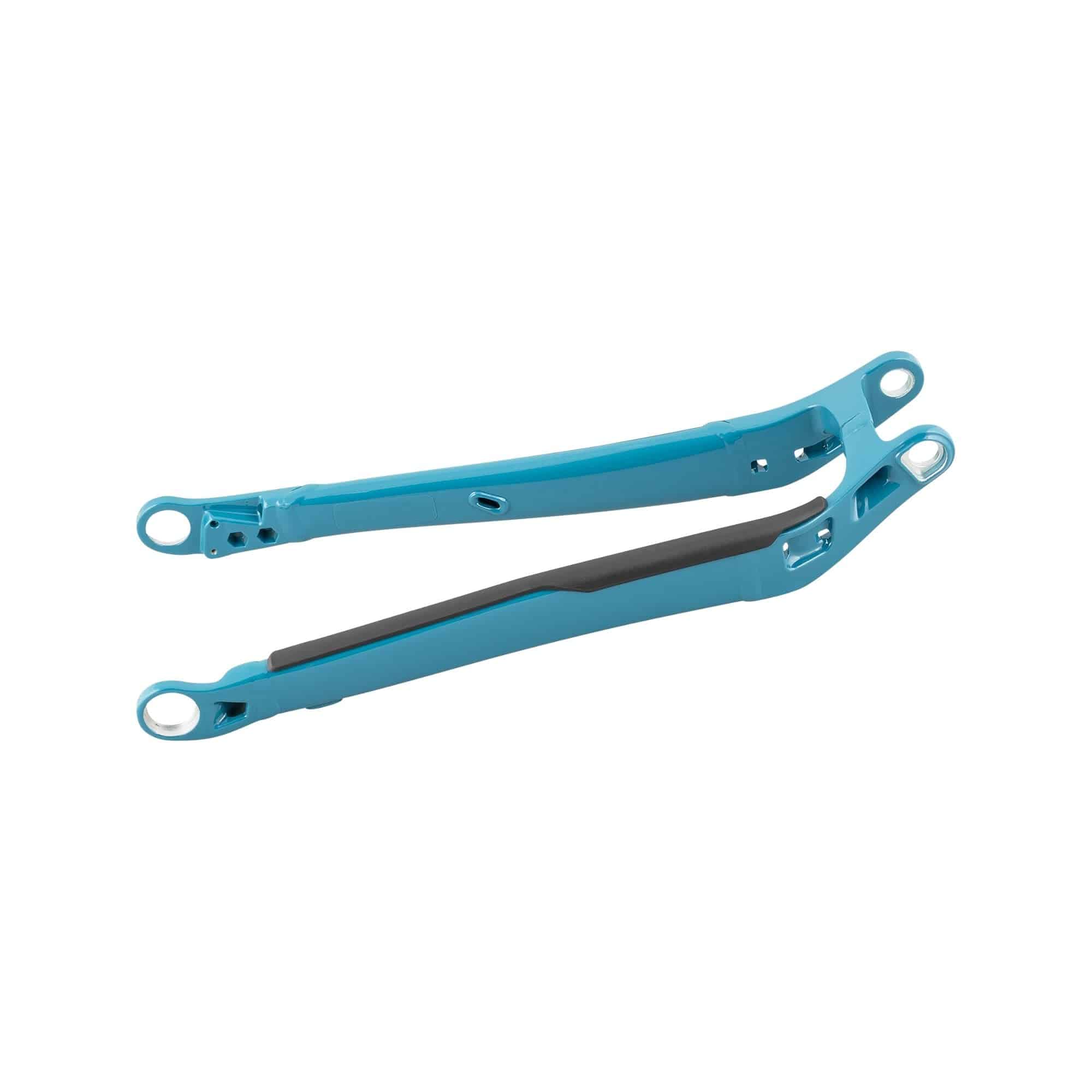 Trek Rail 9 29 aluminum chainstay frame spare part for durable bike support, showing the metal chainstay component.