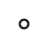 Trek Rocker Pivot Washer 2.8mm x 10mm in dark grey, used for full-suspension bike components, close-up view.