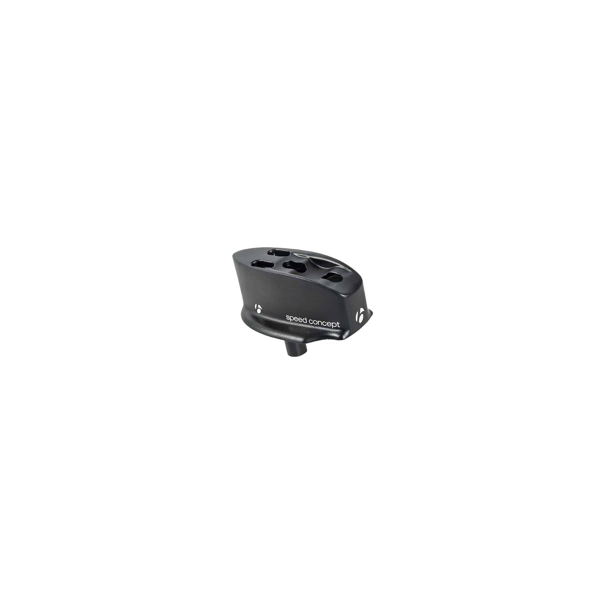 Trek Speed Concept aerobar mono spacer, 5mm, for bike frame replacement, showing a black component with Trek branding.