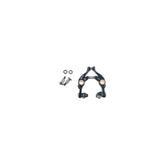 Trek Speed Concept black front brake caliper for road bike, left side, replacement component for high-performance cycling.