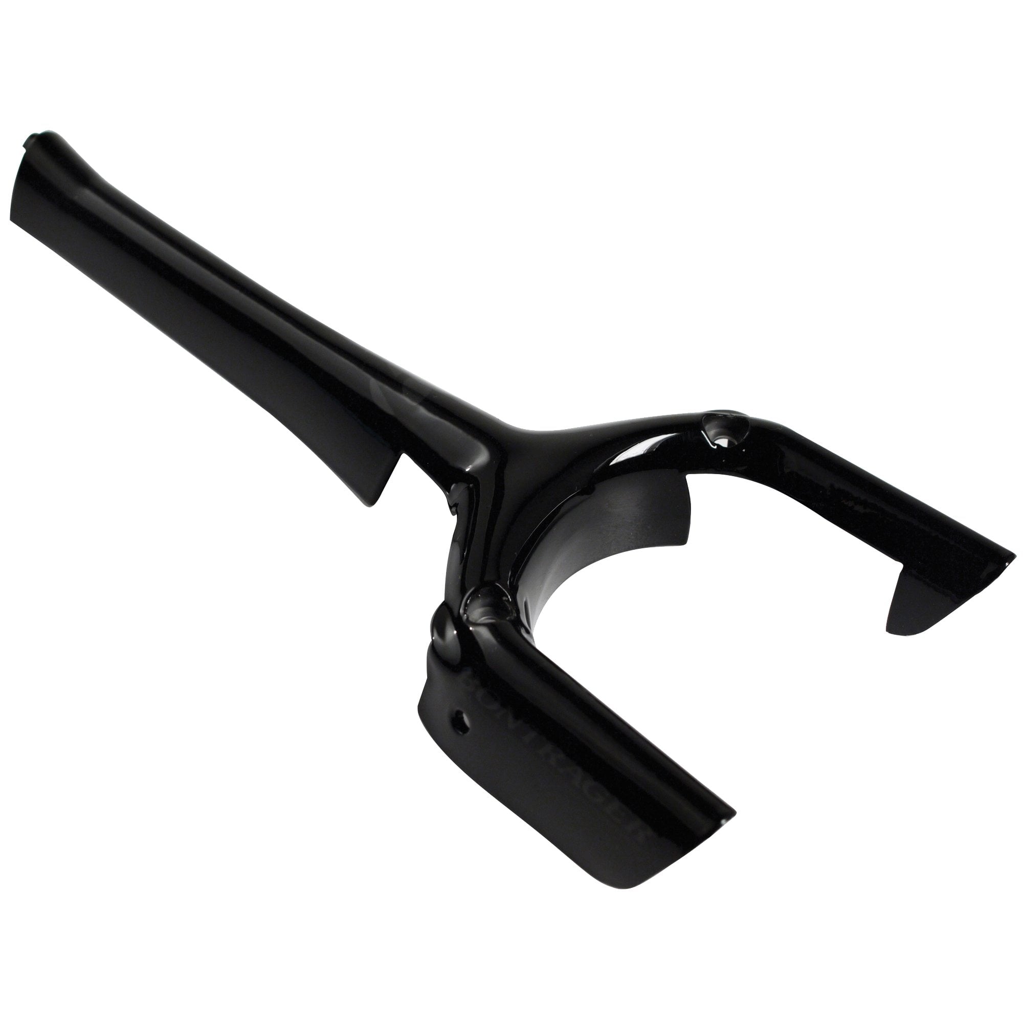 Black Trek Speed Concept Gen 1 small front brake cover, protective bike component, designed for aerodynamic performance.