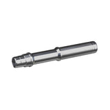 Bontrager Rapid Drive 108 silver boost axle for 148mm front and rear bike hubs, replacement component for bicycle wheels.
