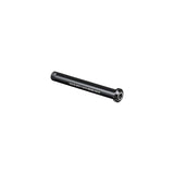 Bontrager Switch Lever front thru-axle in black with hex key operation, 125mm length, for bike components.