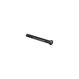 Bontrager Switch Lever Front Thru-Axle 125mm black component with hex key operation for bicycle wheel attachment.