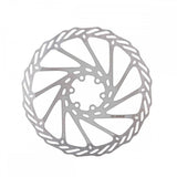 Clarks Clarks Single Piece 160Mm Steel Rotor: Silver 160Mm
