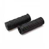 Clarks 130mm black plug grip with bar end plugs for grip shift handlebars, durable bike handlebar components