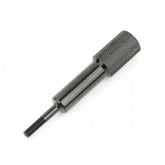 RockShox rear shock IFP puller tool for Super Deluxe, Thru Shaft, and Vivid mountain bike shocks, showing the specialized component.