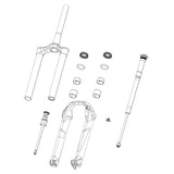 Sram Fork Csu Debonair 27.5/29B 44 Off-Set 69Od 1.5 Taper (No Gradients) Lyrik C2+/Yari B2+ Spares & Accesories