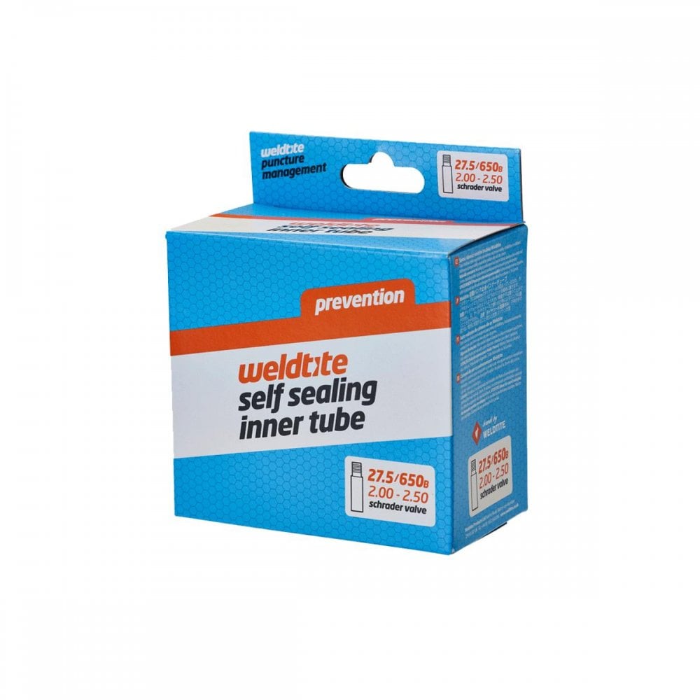 WELDTITE Weldtite 27.5" / 650B X 2.00 - 2.50 Self Sealing Innertube (Schrader) 27.5X1.75-2.10"