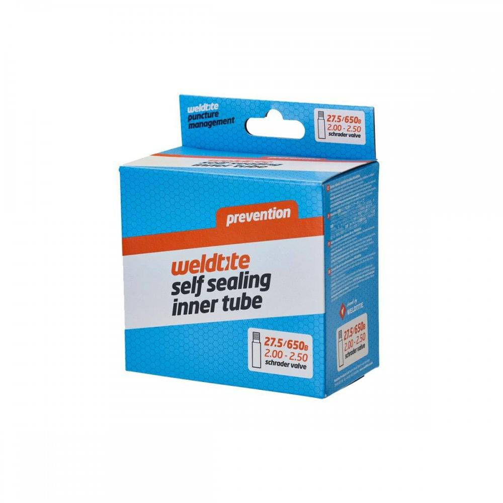 WELDTITE Weldtite 27.5" / 650B X 2.00 - 2.50 Self Sealing Innertube (Schrader) 27.5X1.75-2.10"