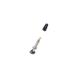 Bontrager round base TLR tubeless valve stem with removable core for bicycle wheels, component for tubeless tire setup.
