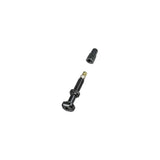 Bontrager round base TLR tubeless valve stem with removable core for bicycle wheels, component for tubeless tire setup.
