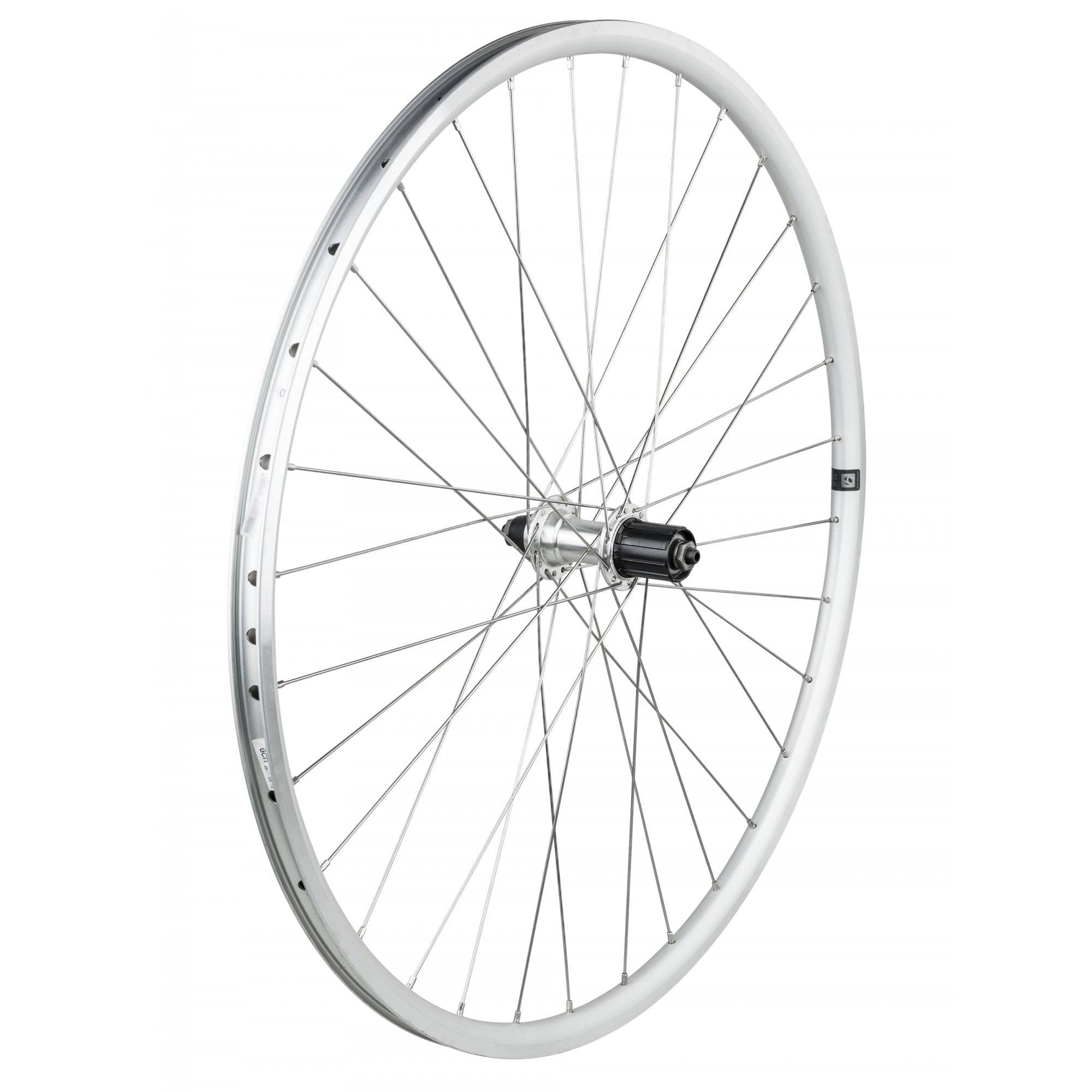 Bontrager Approved TLR 32H Clincher 700C Road Wheelset with tubeless-ready design and alloy rims for road cycling.