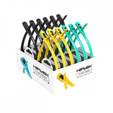 Hiplok HIPLOK Z-LOK COMBO ARMOURED REUSEABLE TIE (BOX OF 12): 40CM