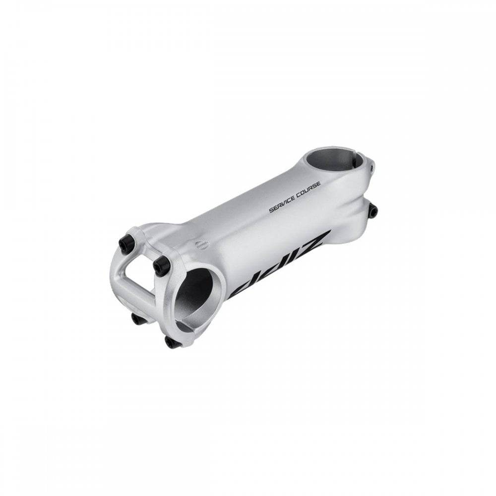 Zipp Service Course 6 Road Bike Stem with 6° rise and 31.8mm clamp, showing its sleek, aerodynamic design for bike components.