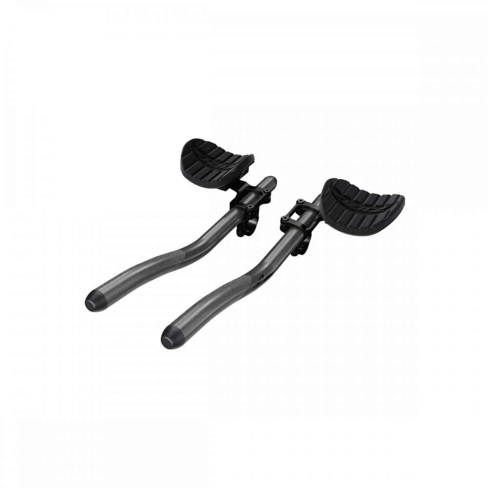 Zipp Above Bar Mount With Vuka Carbon Race Extensions A1 2021: Black Race Aero Handlebar