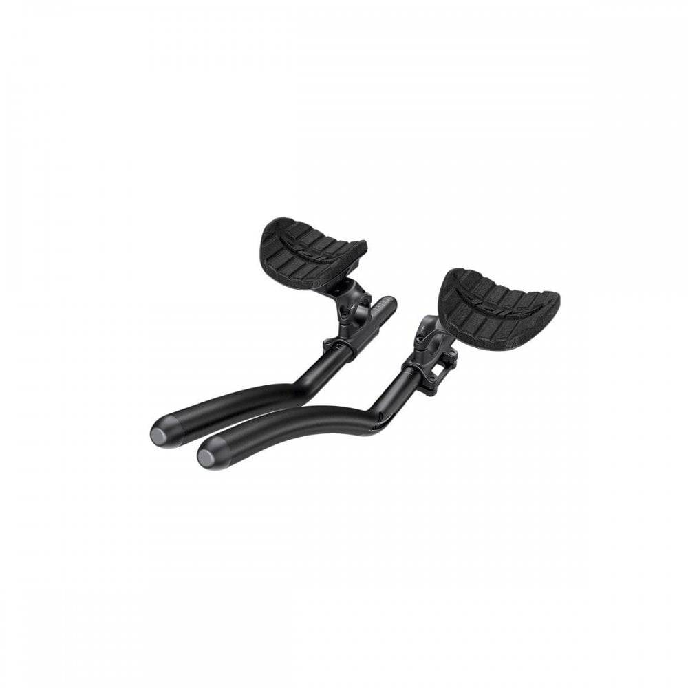 Zipp Vuka Clip below bar mount with Alumina Evo 110 extensions, black, 110mm rise, bike handlebar components