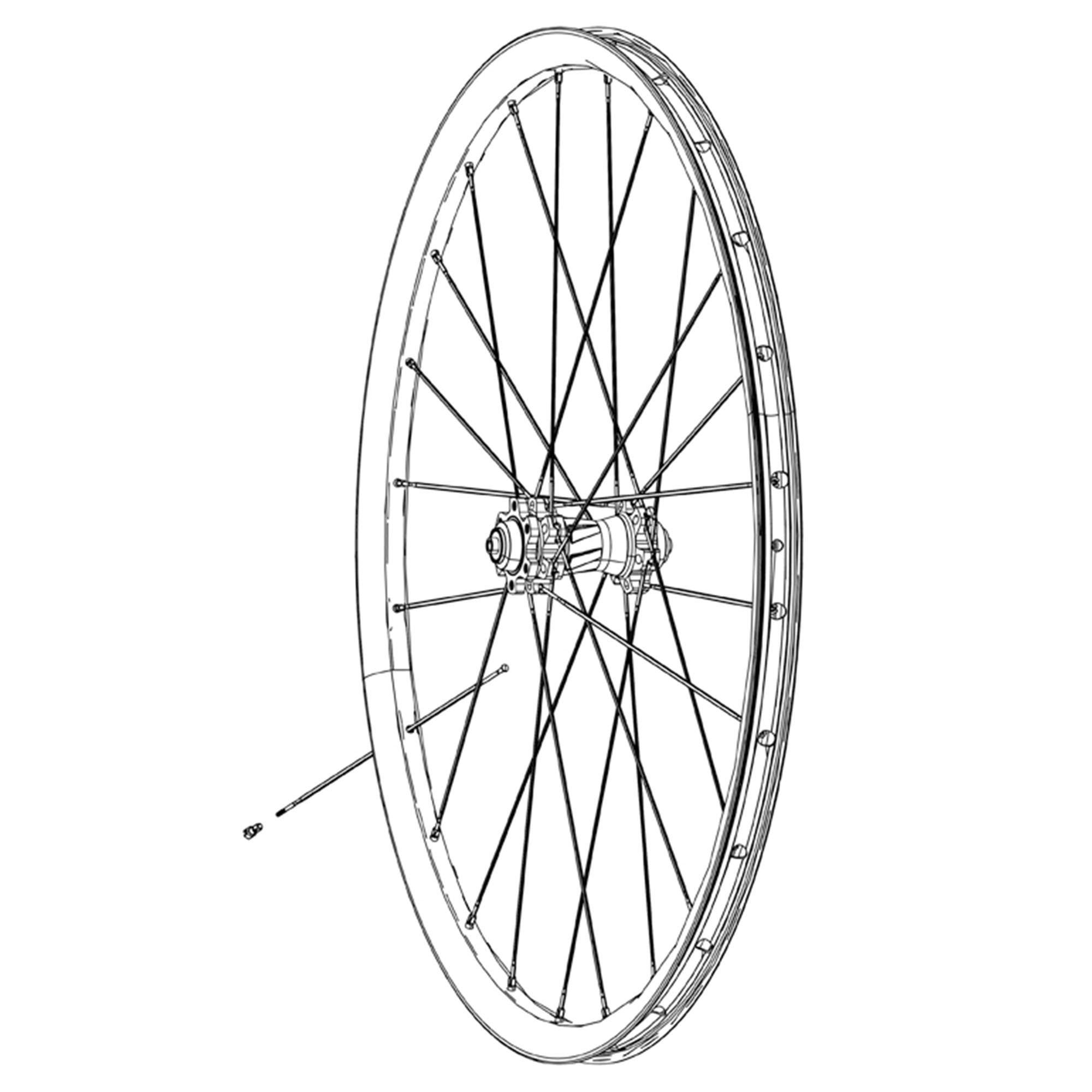 Sram Tubeless Kit Includes 26Mm Tape 2 Universal Valves 100Mm & 1 Valve Core Wrench (Fits 808 Firecrest): Zipp